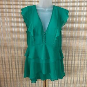 sleeveless ruffle blouse chelsea28